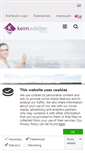Mobile Screenshot of keim-additec.de